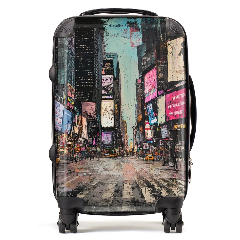 Image of Designer Luggage Jasper Reed: 00044 Suitcase Size: Medium Multicolor Unisex Medium
