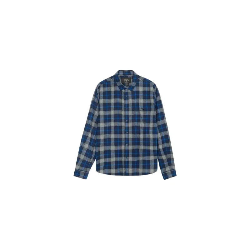Image of Le Temps des cerises Long sleeve shirt Le Temps des cerises Camir Bleu Male XL