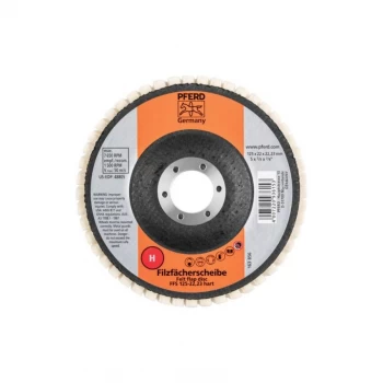 Image of FFS 125MM Felt Flap Disc - Hard