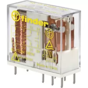 Image of Finder 50.12.9.024.1000 PCB relay 24 V DC 8 A 2 change-overs