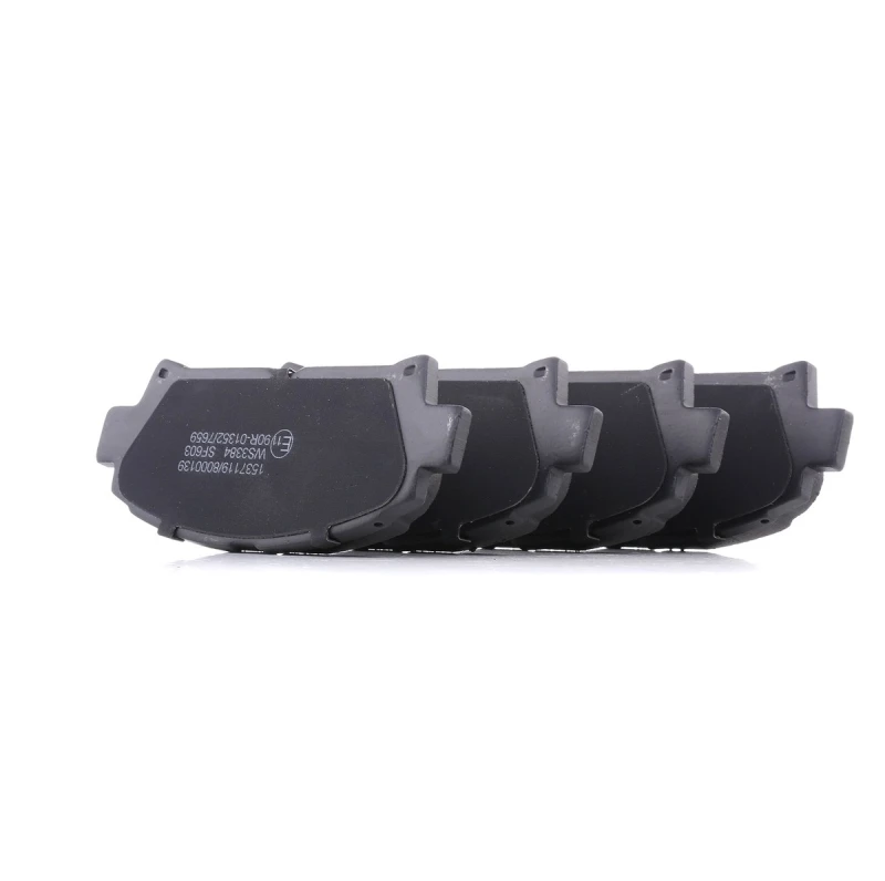 Image of RIDEX 3405B3125 Brake disc and pads set Front Axle, Brake Disc Type: internally vented, with acoustic wear warning Brake Set,disc brakes (3405)