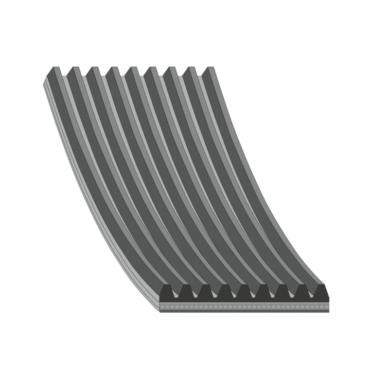 Image of FEBI BILSTEIN 45835 V-ribbed belt EPDM (ethylene propylene diene Monomer (M-class) rubber) V-Ribbed Belts (305)
