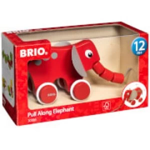 image of Brio Pull Along Elephant