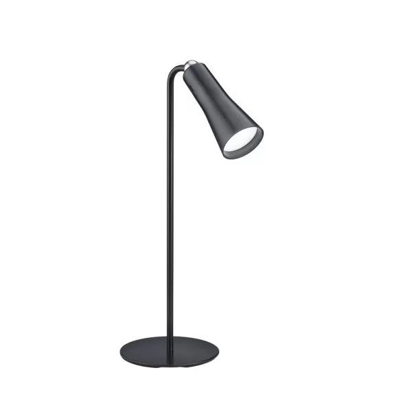 Image of Maxi Modern Desk Task Lamp Black Matt 3000K