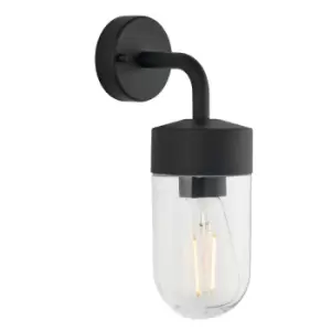 image of Gallery Interiors North Wall Light Matt Black