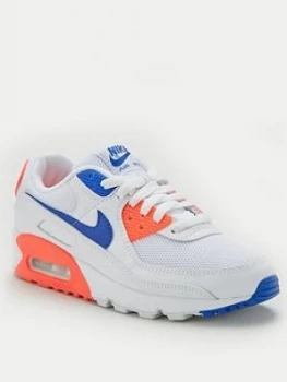 image of Nike Air Max 90 - White/Blue