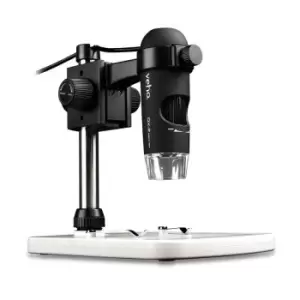 Image of Veho DX-2 Discovery 300x USB Digital microscope with stand. 5MP