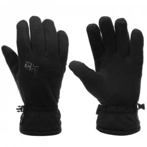 image of Karrimor Hoolie Fleece Gloves Mens - Black