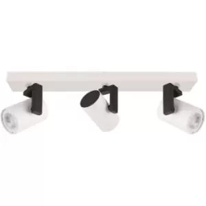 image of Italux Mola Modern 3 Light Ceiling Spotlight Bar, GU10