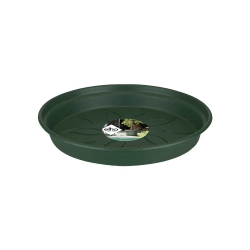 Image of Elho Green Basics Saucer 25cm - Leaf Green