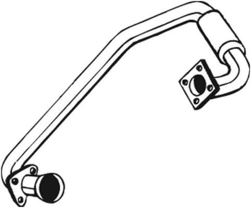 Image of Exhaust Pipe BOSAL 787-673