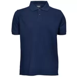 Image of Tee Jays Mens Heavy Pique Short Sleeve Polo Shirt (2XL) (Navy Blue)