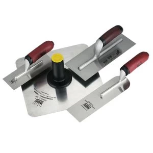Image of Ragni RP1027 Plasterer's Trowel & Hawk 4 Piece