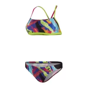 Image of Speedo Rip It up 2 Piece Swimsuit Womens - Black