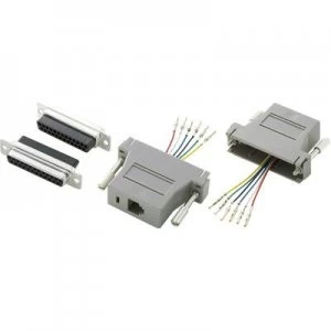 Image of D SUB adapter D SUB socket 25 pin RJ12 socketConrad Components1 pcs