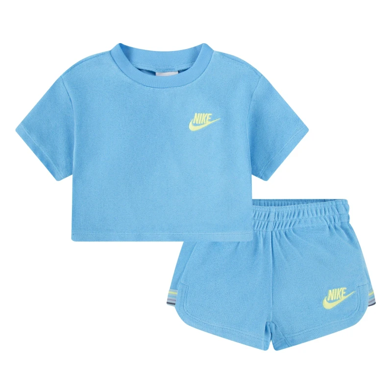 Image of Nike LR Towl Terry S - Blue Blue 3 - 6 Months