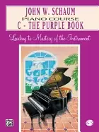 Image of john w schaum piano course c the purple book