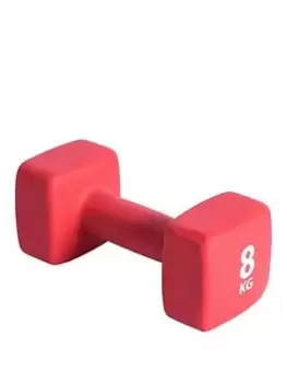 image of Pure2Improve Neoprene Coated Dumbbell - 8Kg