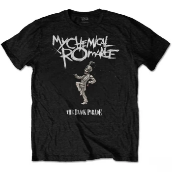 image of My Chemical Romance - The Black Parade Cover Unisex Large T-Shirt - Black