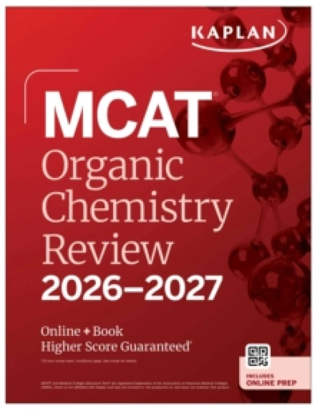 Image of MCAT Organic Chemistry Review 2026-2027 : Online + Book Paperback / softback