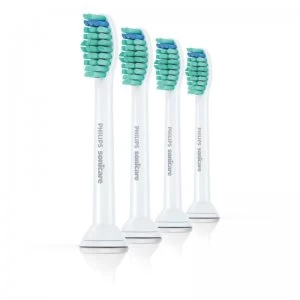 image of Philips Sonicare ProResults St &ard HX6014/07 Replacement Heads White Toothbrush 4Pcs