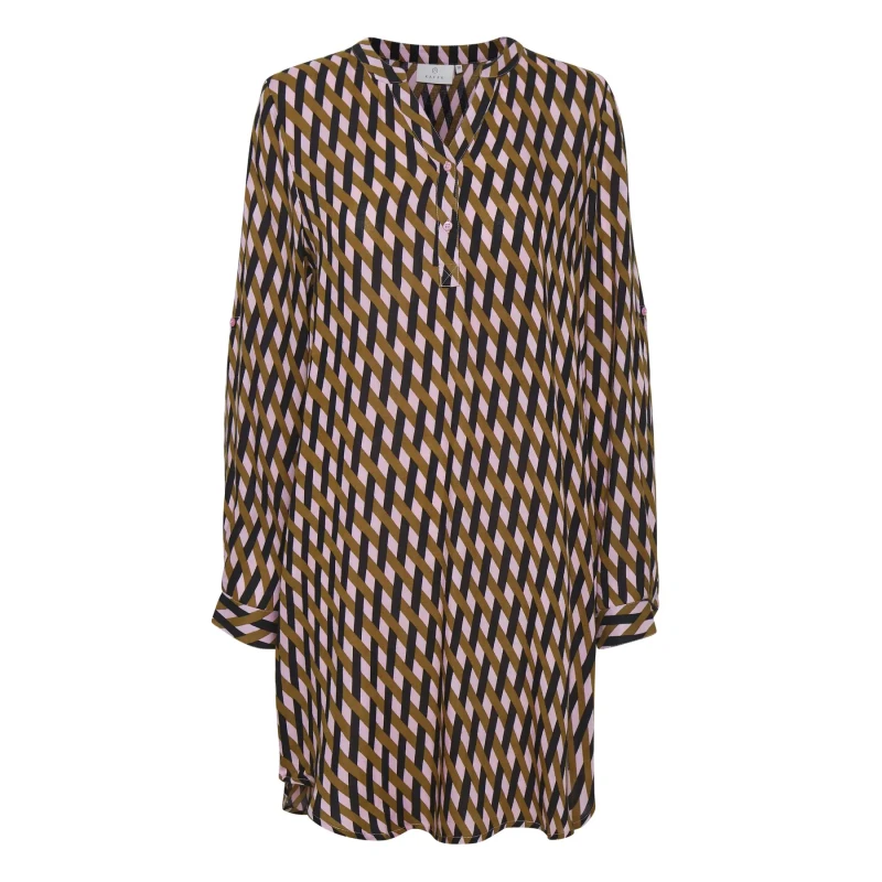 Image of Kaffe Womens shirt dress KAFFE Marana Marron Female 38