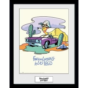 image of Fear And Loathing In Las Vegas Illustration Collector Print