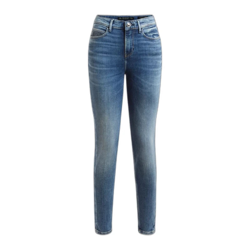 Image of Guess Jeans woman Guess 1981 Bleu Female 30x29