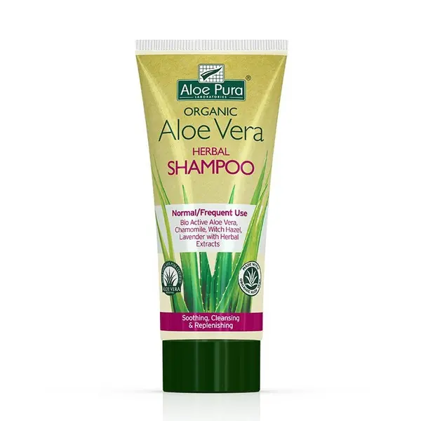 image of Aloe Pura Aloe Vera Herbal Shampoo 200ml