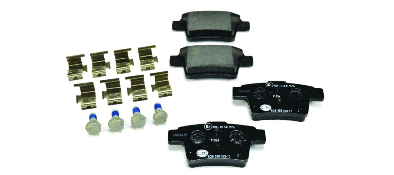 Image of HELLA Brake pad set HELLA 8DB 355 012-171
