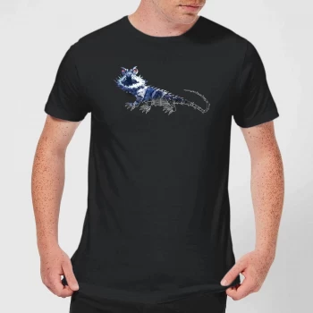 Image of Fantastic Beasts Tribal Chupacabra Mens T-Shirt - Black - 3XL - Black
