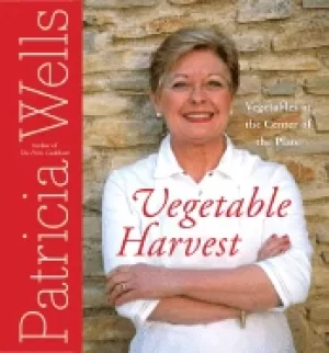 Image of vegetable harvest vegetables at the center of the plate