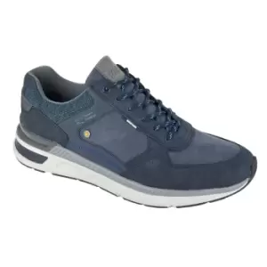 Image of R21 Mens Two Tone Trainers (10 UK) (Navy Blue)