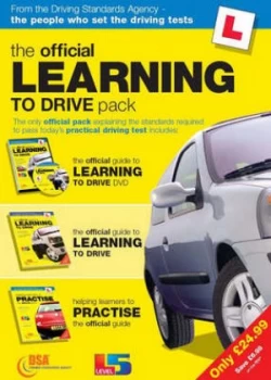 Image of The Official Learning to Drive Pack by Driving Standards Agency Hardback