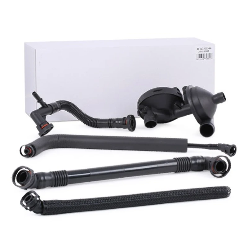 Image of MAXGEAR 28-0252SET Repair Set, crankcase breather with accessories Plastic Repair Set,crankcase breather (5160)