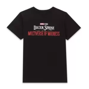 Image of Marvel Dr Strange Logo Unisex T-Shirt - Black - 5XL