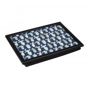 Image of Denby Cacti Laptray With Black Edge