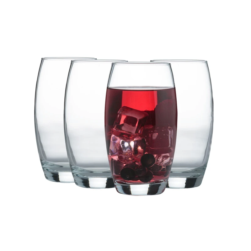 Image of Ravenhead Mode Set of 6 Hiball Glasses 48cl - Clear Clear 1