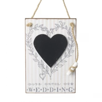 Image of Days Until Our Wedding Chalkboard By Heaven Sends