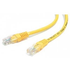 Image of StarTech 1ft Yellow Molded Category 5e 350 MHz UTP Patch Cable
