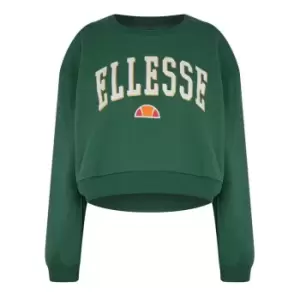 Image of Ellesse Cropped Sweatshirt - Green
