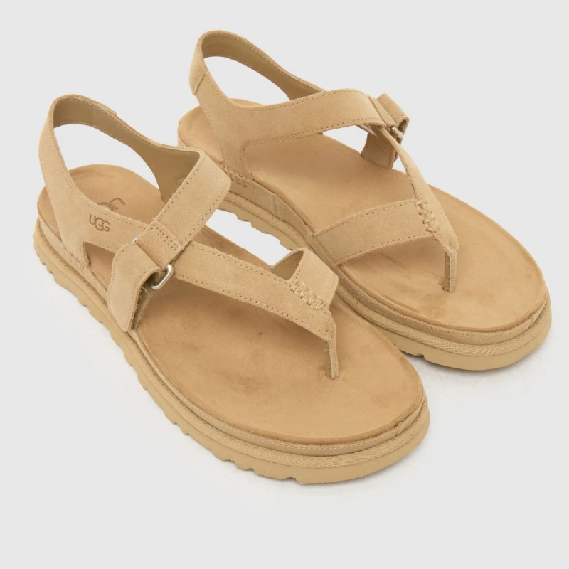 Image of UGG Goldengaze Toe Post Sandals in Sand Sand UK 3 (EU 36)