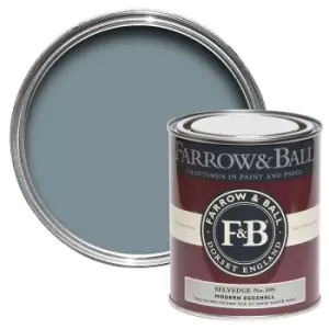 Image of Farrow & Ball Modern Eggshell Paint No. 306 Selvedge - 750ml