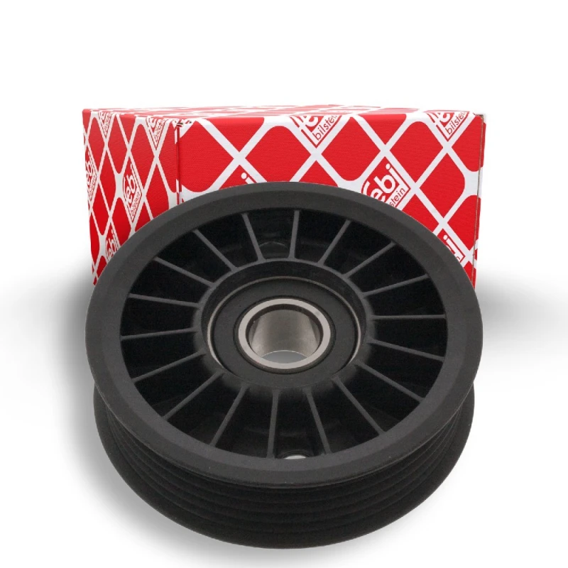 Image of FEBI BILSTEIN 17074 Tensioner Pulley Plastic Tensioner Pulley,v-ribbed belt (310)
