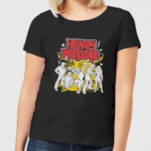 Image of Scooby Doo Heavy Meddle Womens T-Shirt - Black