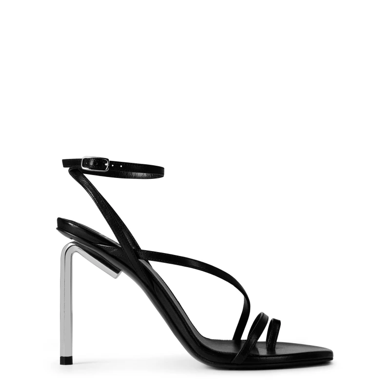 Image of Off White Womens Allen 110mm Platform Heels Black female 2 (35)