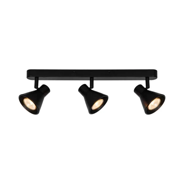 Image of Nordlux Eik 3 Spot Light Black
