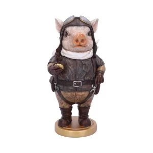 Image of Pilot Pig Steampunk Figurine