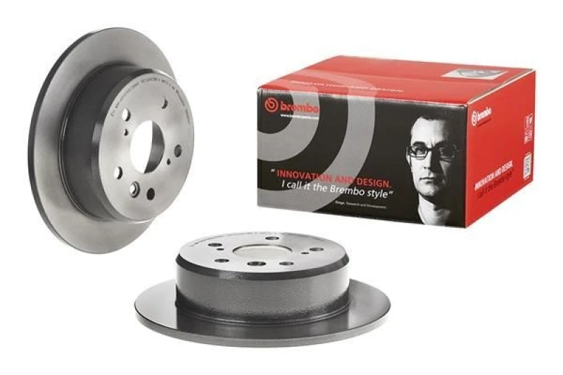 Image of BREMBO Brake disc BREMBO 08.5625.21