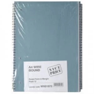 Image of Nice Price A4 Spiral Pad 80 Leaf WX01072 WX01072